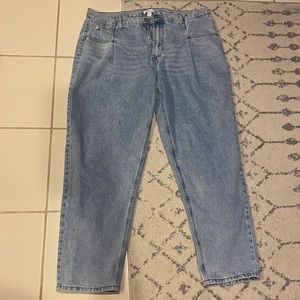 High Waisted Mom Jeans